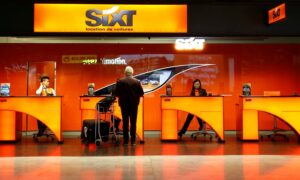 Sixt rental web image