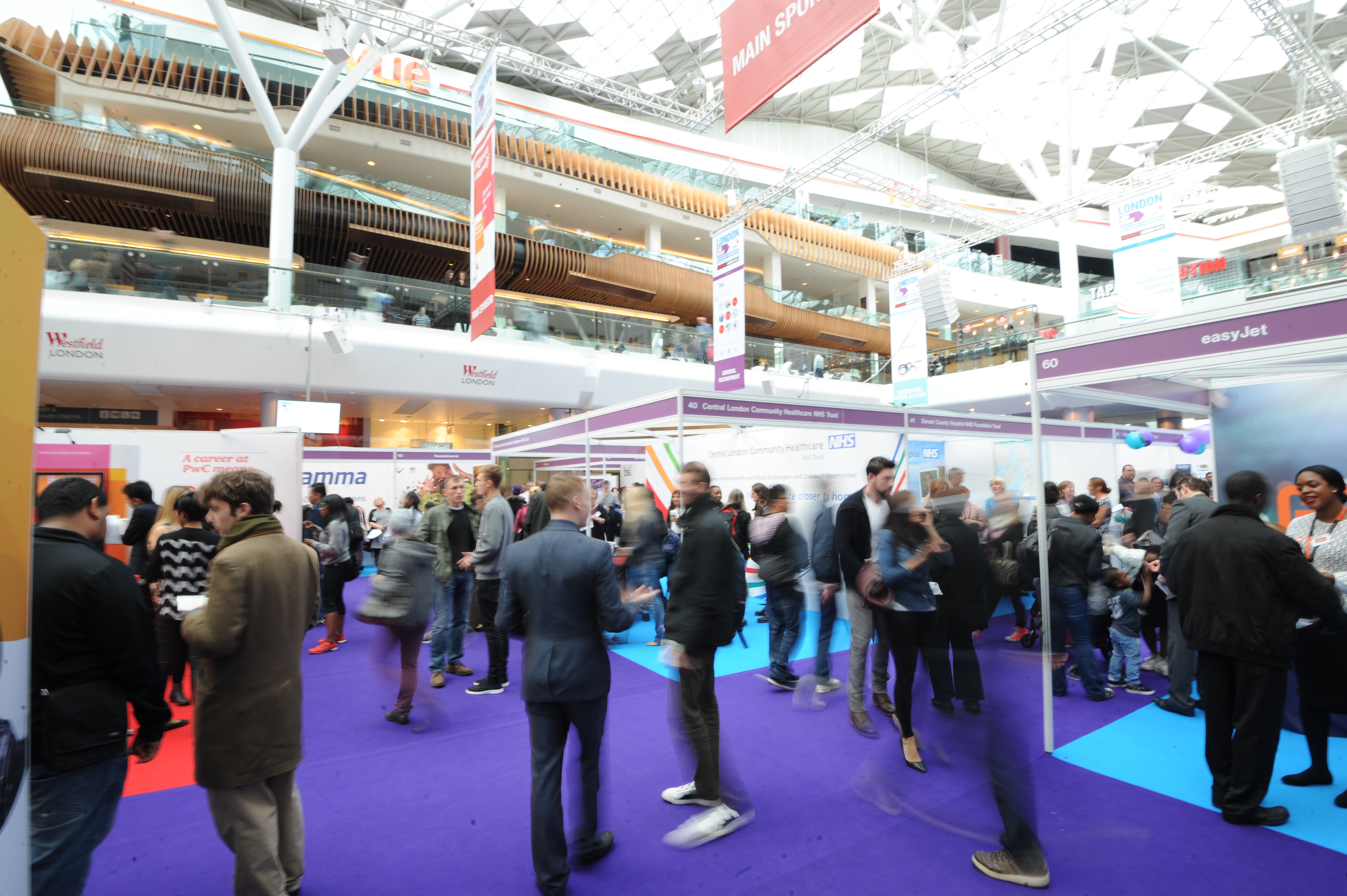 Want to Visit? London Job Show Stratford